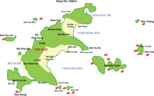Con Dao dive site